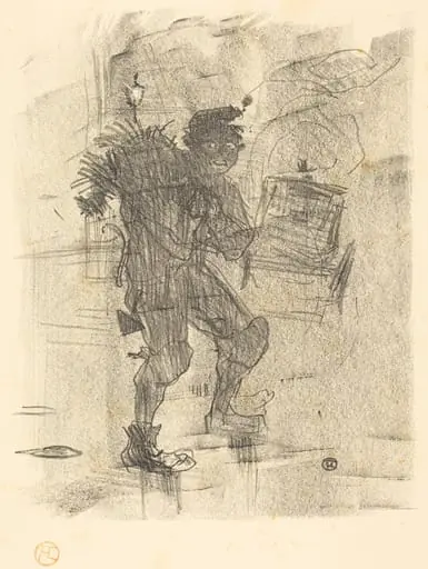 Ballade de Noël, by Henri de Toulouse-Lautrec