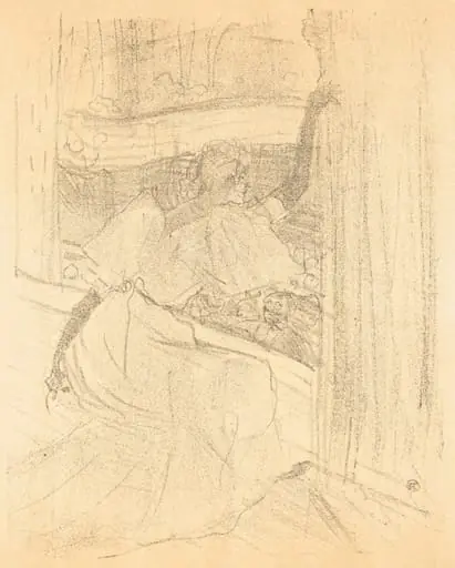 Bowing to the Audience (Saluant le public), by Henri de Toulouse-Lautrec