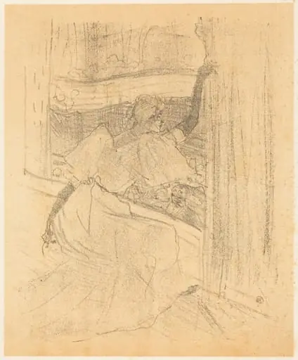 Bowing to the Audience (Saluant le public), by Henri de Toulouse-Lautrec