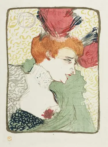 Bust of Mademoiselle Lender, by Henri de Toulouse-Lautrec