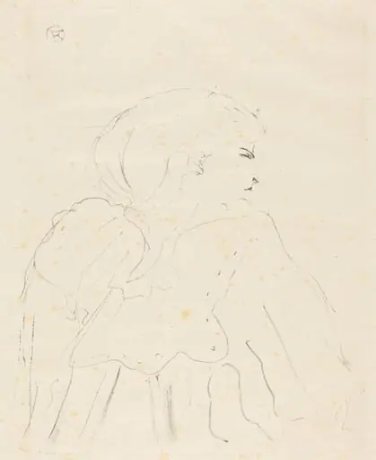 Cassive, by Henri de Toulouse-Lautrec
