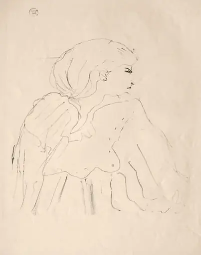 Cassive, by Henri de Toulouse-Lautrec