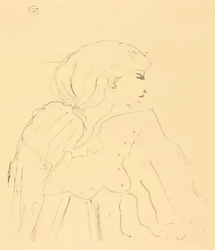 Cassive, by Henri de Toulouse-Lautrec