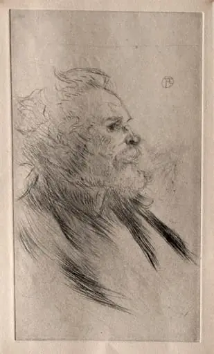 Charles Maurin, by Henri de Toulouse-Lautrec