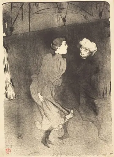 Dress Rehearsal at the Folies-Bergere (Répétition générale aux Folies-Bergère), by Henri de Toulouse-Lautrec