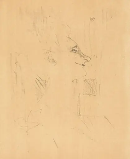 Drunkard (Soularde), by Henri de Toulouse-Lautrec