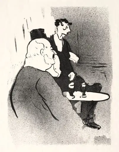 Ducarre aux ambassadeurs, by Henri de Toulouse-Lautrec