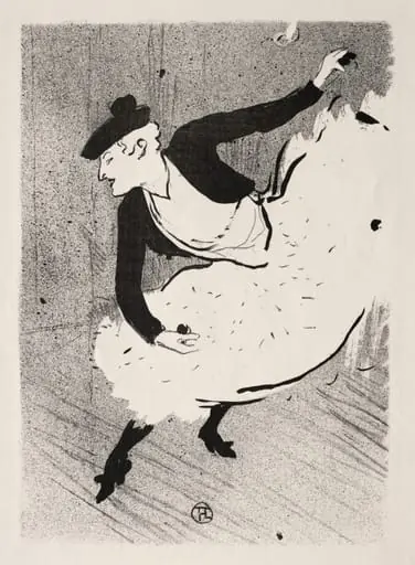 Edmée Lescot, by Henri de Toulouse-Lautrec