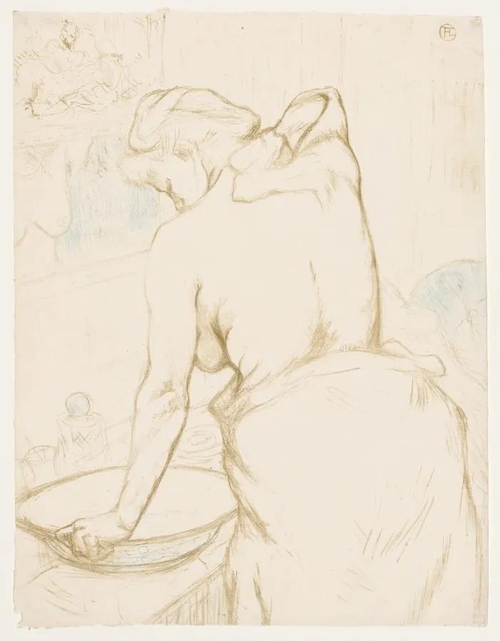 Elles: The Toilet, by Henri de Toulouse-Lautrec, 1896