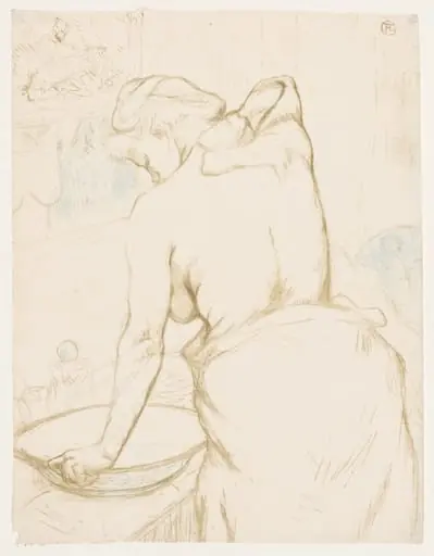 Elles: The Toilet, by Henri de Toulouse-Lautrec