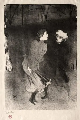 Emilienne d'Alecon and Mariquita of the Follies-Bergère, by Henri de Toulouse-Lautrec