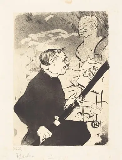 For You (Pour toi!...), by Henri de Toulouse-Lautrec