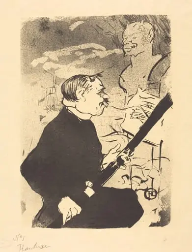 For You (Pour toi!...), by Henri de Toulouse-Lautrec