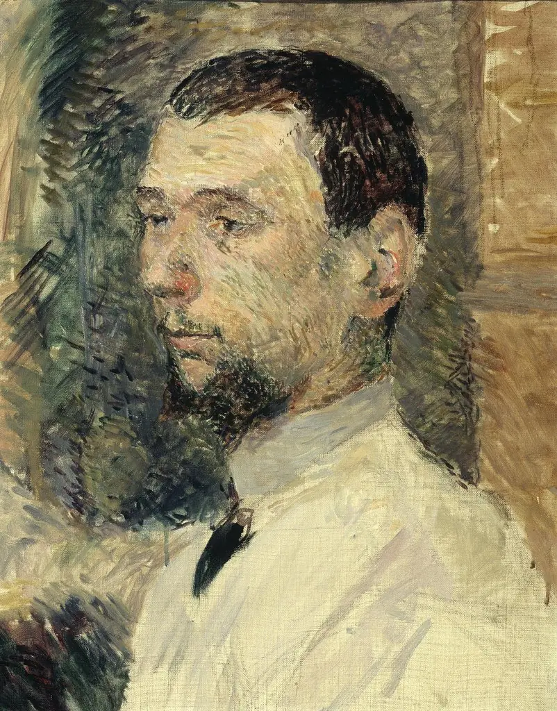 François Gauzi, by Henri de Toulouse-Lautrec