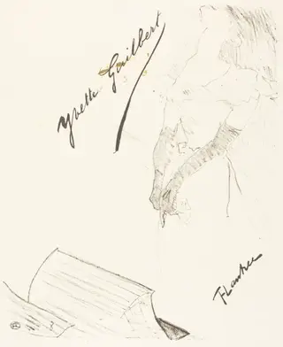 Frontispiece, by Henri de Toulouse-Lautrec, 1898