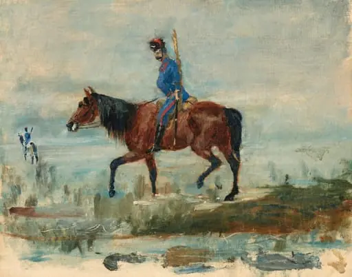 Hussars, by Henri de Toulouse-Lautrec