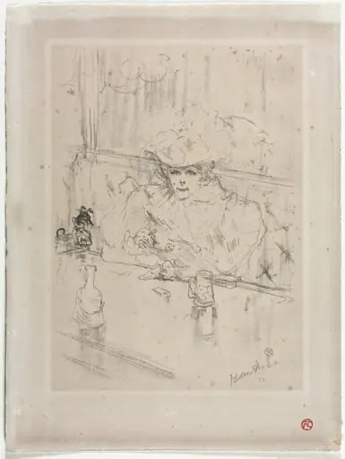 In the Hanneton, by Henri de Toulouse-Lautrec
