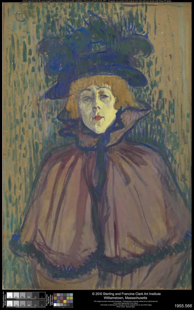 Jane Avril, by Henri de Toulouse-Lautrec