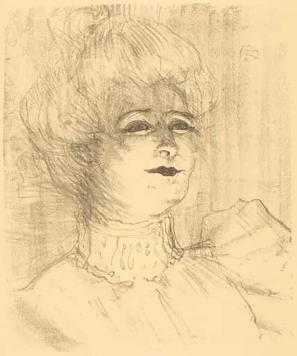 Jeanne Hading, by Henri de Toulouse-Lautrec