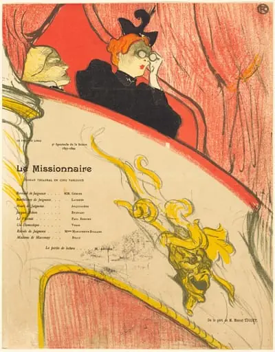 Le Missionnaire, by Henri de Toulouse-Lautrec