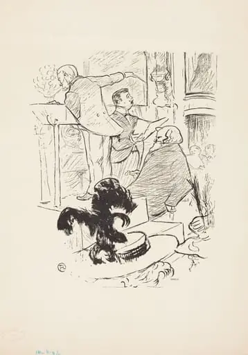 Les grands concerts de l'opera, by Henri de Toulouse-Lautrec