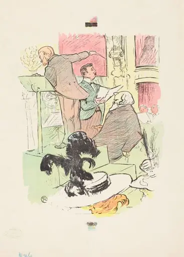 Les grands concerts de l'opera, by Henri de Toulouse-Lautrec