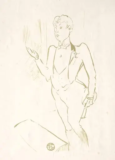 Mary Hamilton, by Henri de Toulouse-Lautrec