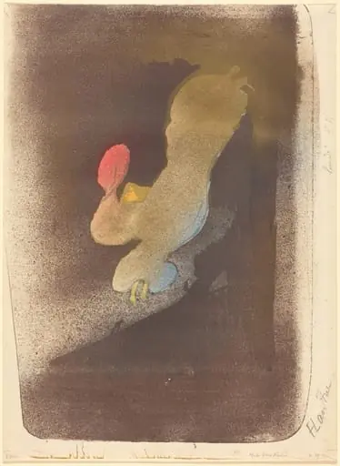 Miss Loïe Fuller, by Henri de Toulouse-Lautrec
