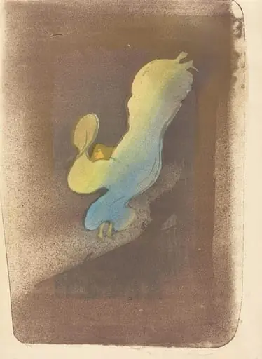 Miss Loïe Fuller, by Henri de Toulouse-Lautrec