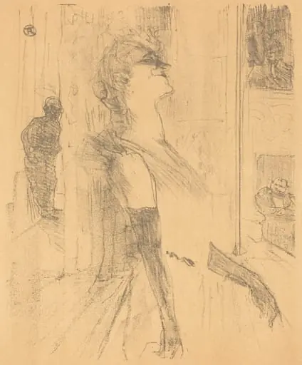 On the Stage (Sur la scène), by Henri de Toulouse-Lautrec