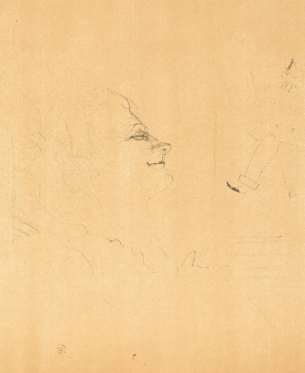 Pessima, by Henri de Toulouse-Lautrec, ink, 1898