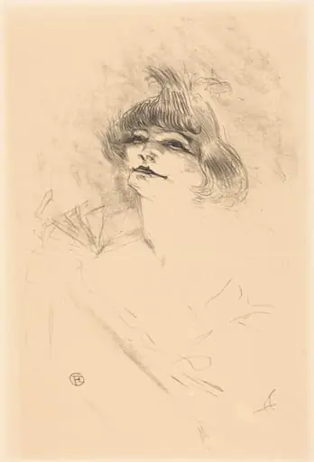 Polaire, by Henri de Toulouse-Lautrec