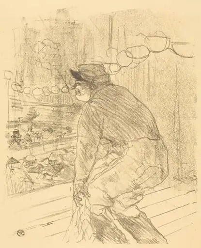 Polin, by Henri de Toulouse-Lautrec