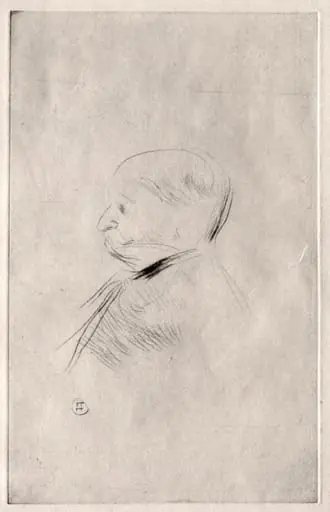 Portrait de M. X., by Henri de Toulouse-Lautrec