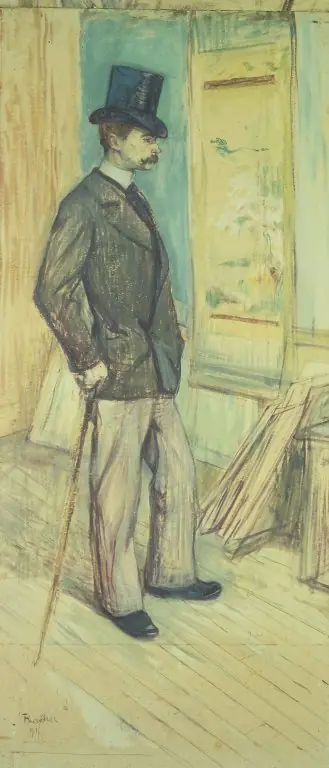 Portrait of M. Paul Sescau (Portrait de M. Paul Sescau), by Henri de Toulouse-Lautrec