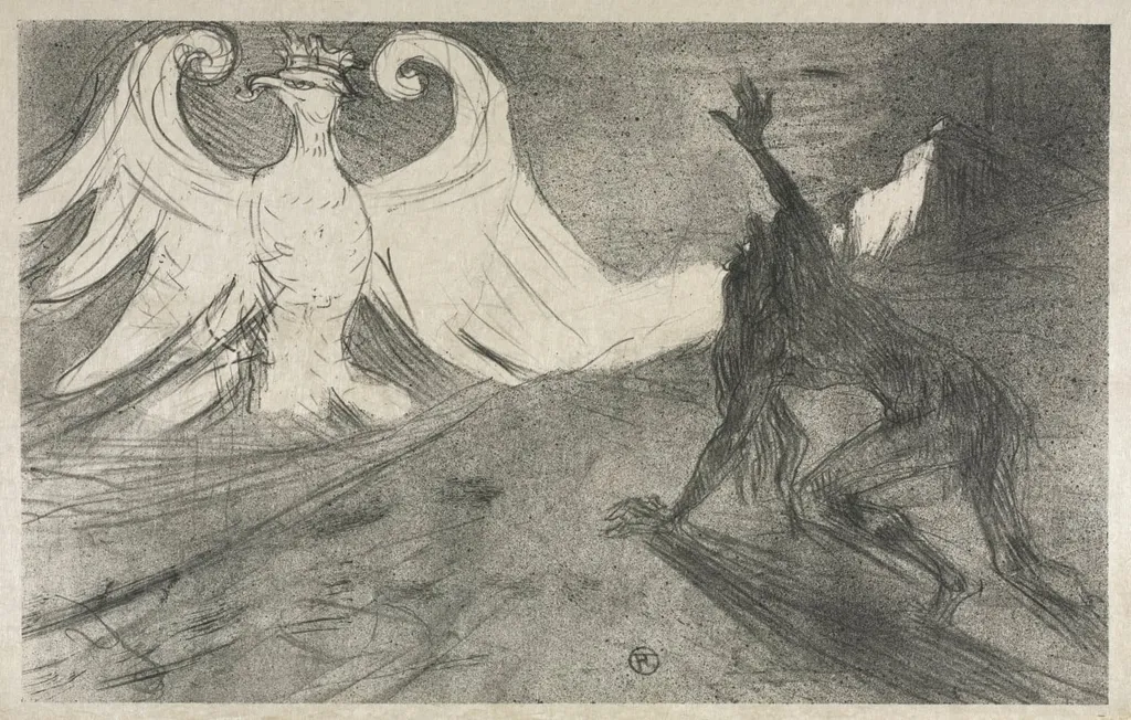 Project for Frontispiece to: Au pied du Sinaï, by Henri de Toulouse-Lautrec, 1898