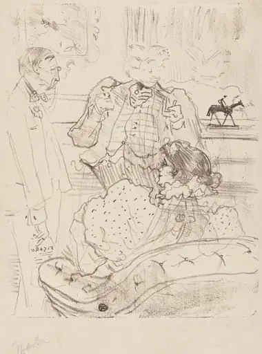 Rosmersholm; Le Gage, by Henri de Toulouse-Lautrec