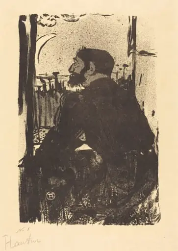 Sleepless Night (Nuit blanche), by Henri de Toulouse-Lautrec