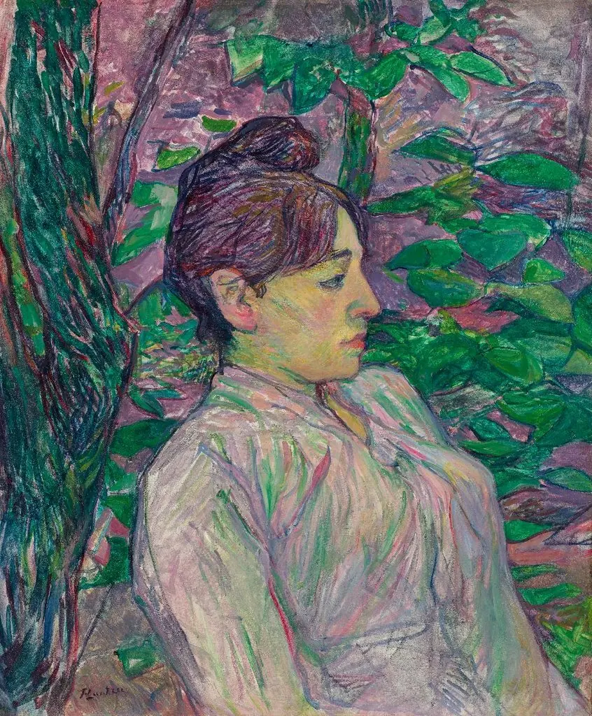 Sous la verdure, by Henri de Toulouse-Lautrec