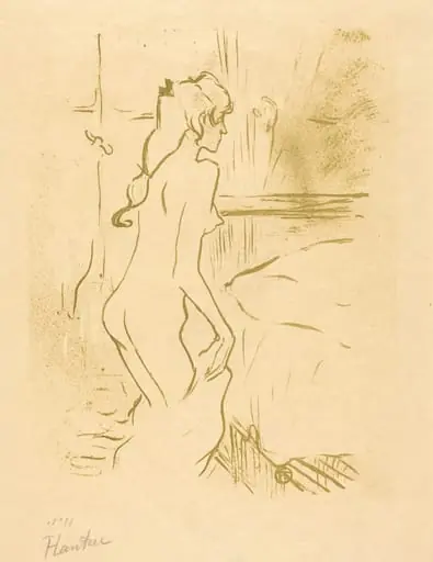 Study of a Woman (Etude de femme), by Henri de Toulouse-Lautrec