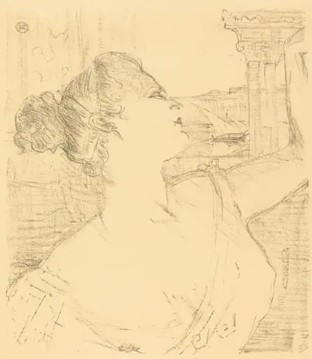 Subra of the Opera? (Subra, de l'opéra?), by Henri de Toulouse-Lautrec