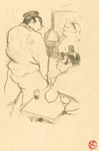Terror of Grenelle (La terreur de Grenelle), by Henri de Toulouse-Lautrec