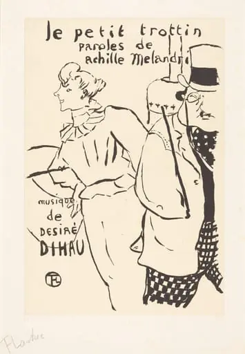The Little Errand-Girl (Le petit trottin), by Henri de Toulouse-Lautrec