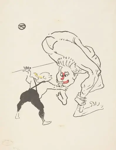 The Marco Brothers, by Henri de Toulouse-Lautrec