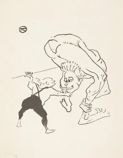 The Marco Brothers, by Henri de Toulouse-Lautrec
