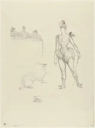 Untitled, by Henri de Toulouse-Lautrec, 1899