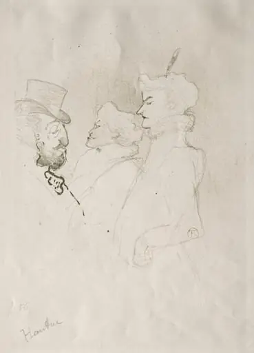 Why Not? Once Does Not Constitute a Habit, by Henri de Toulouse-Lautrec