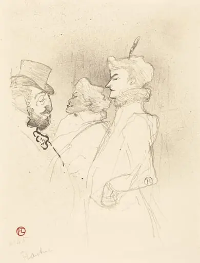 Why Not?...Once Is Not a Habit (Pourquoi pas?...Une fois n'est pas coutume), by Henri de Toulouse-Lautrec