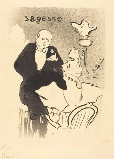 Wisdom (Sagesse), by Henri de Toulouse-Lautrec