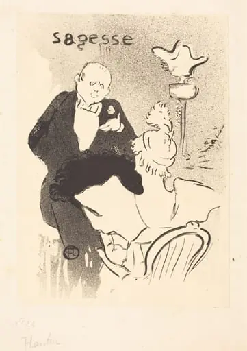 Wisdom (Sagesse), by Henri de Toulouse-Lautrec